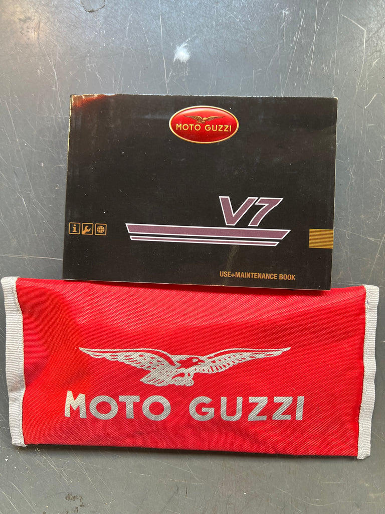 Fast By Ferracci - Moto Guzzi  V7 User + Maintenance Book and tool kit code V7-BOOK